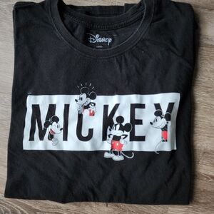 Disney Mickey Mouse Black Kids Shirt